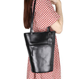 Royal Bagger Simple Shoulder Underarm Bags, Genuine Leather Versatile Casual Bucket Bag, Commuting Women's Handbag 1694