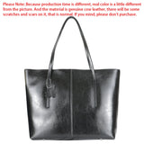 Royal Bagger Vintage Genuine Leather Tote Bags, Large Capacity Commuter Handbag, Luxury Shoulder Bag for Women 1681