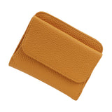 Royal Bagger Short Wallets for Women Genuine Cow Leather Portable Coin Purse Japanese Style Bifold Wallet Card Holder 1485